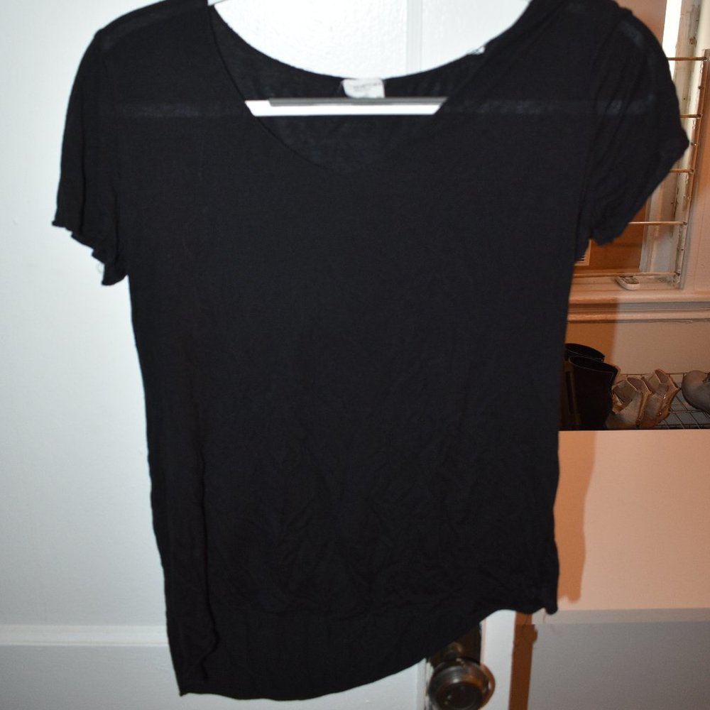 Short Sleeve Black Shirt